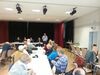 Anton Schaaf (MdB) steht vor dem Podium für seinen Vortrag