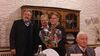 Ernst Majewski und Edelgard Sochaczewski gratulieren Annemarie Marschke zum 80.Geburtstag